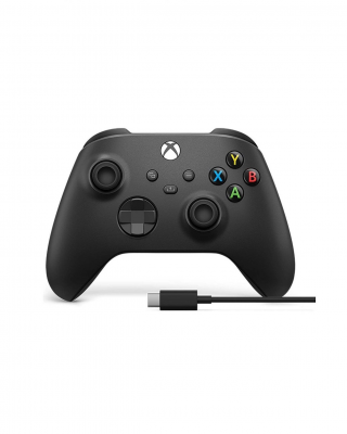 Контроллер Xbox + USB-С Cable – Carbon Black